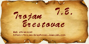 Trojan Brestovac vizit kartica